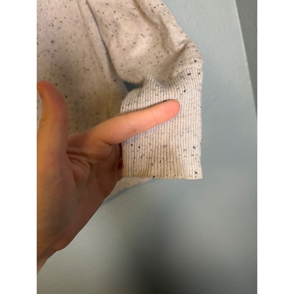 Everlane Women's The Grade A Cashmere Crewneck Sweater Speckled Grey Size Small - Picture 9 of 10